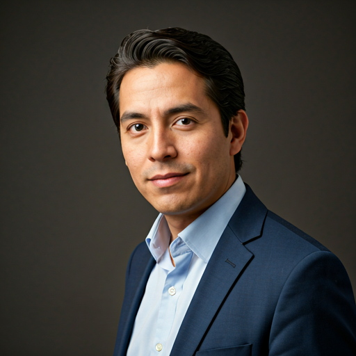 Portrait of a professional Ecuadorian man, natural expression